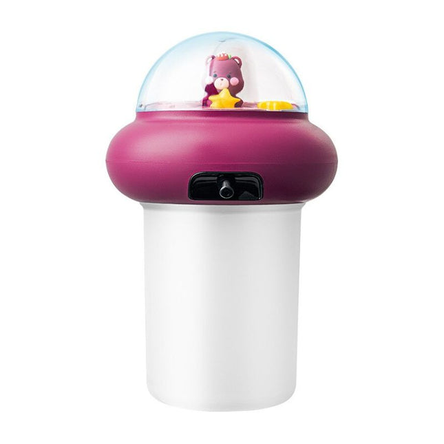 Fioletowy dozownik do mydła dla dzieci