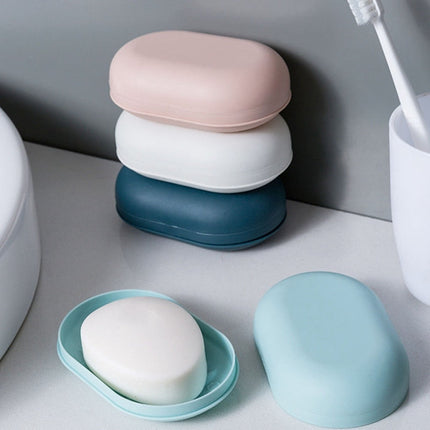 Podróżny pojemnik na mydło w kostce.