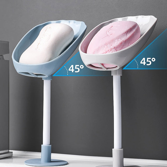 Oryginalna mydelniczka ścienna z przyssawką