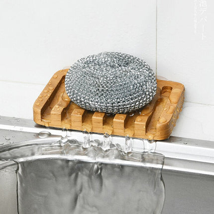 Drewniana podstawka na mydło naturalna