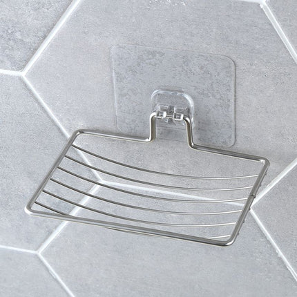 Samoprzylepna mydelniczka prysznicowa stalowa