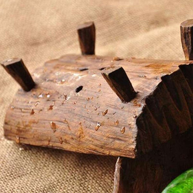 Ręcznie robiona mydelniczka drewniana