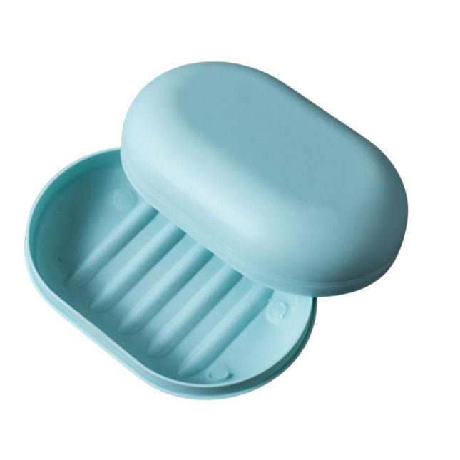 Podróżny pojemnik na mydło w kostce.