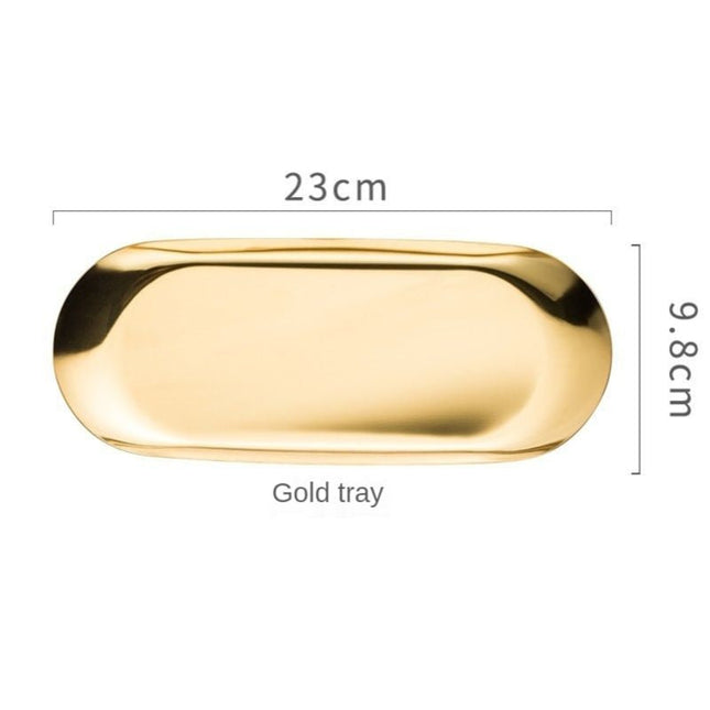 Designerski złoty dozownik do mydła