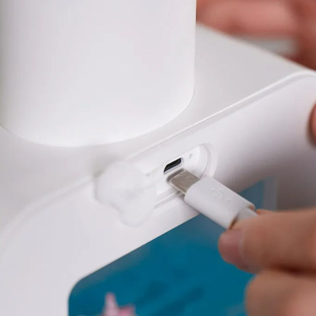 Bezdotykowy dozownik mydła dla dzieci kotek