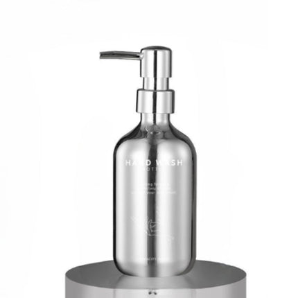 Chromowany stalowy dozownik do mydła