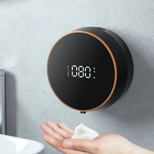 Automatyczny dozownik mydła z wyświetlaczem