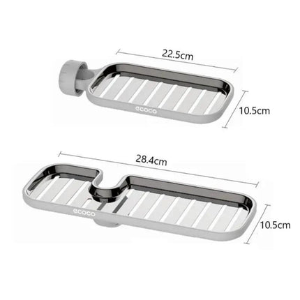 Półka organizer na drążek prysznicowy