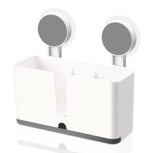 Wielofunkcyjna półka prysznicowa na przyssawki.