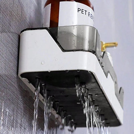 Plastikowa półka prysznicowa bez wiercenia