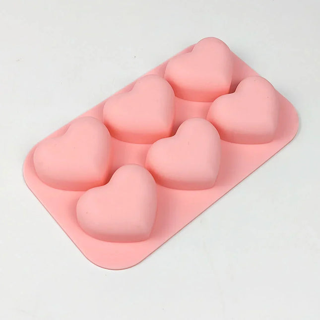 Silikonowa forma do mydła w serca