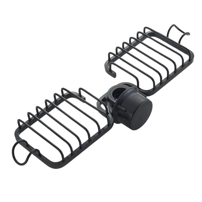 Podwójny koszyk prysznicowy na baterię