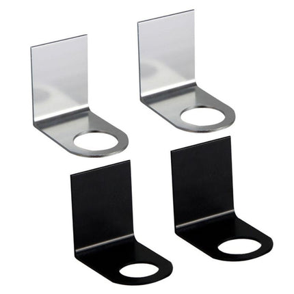 Naścienny uchwyt na dozownik mydła.