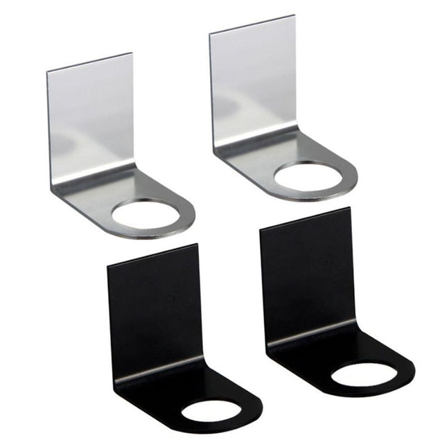 Naścienny uchwyt na dozownik mydła.