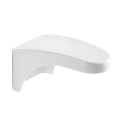 Biały magnetyczny uchwyt ścienny na mydło