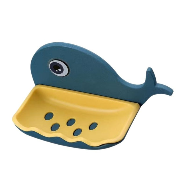 Ścienna mydelniczka dla dzieci wieloryb