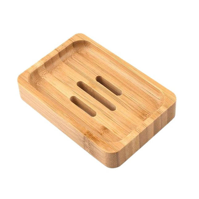 Bambusowa mydelniczka z ociekaczem