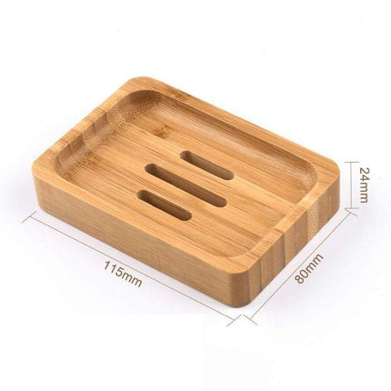 Bambusowa mydelniczka z ociekaczem