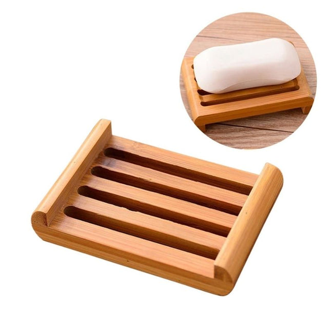 Ekologiczna mydelniczka bambusowa do łazienki