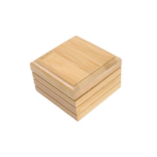 Bambusowe pudełko na mydło podróżne