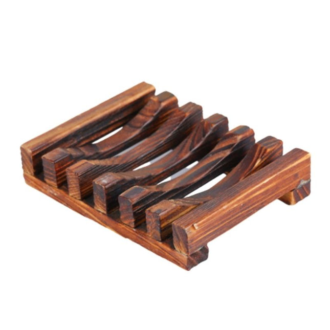 Mydelniczka z drewna egzotycznego ociekowa