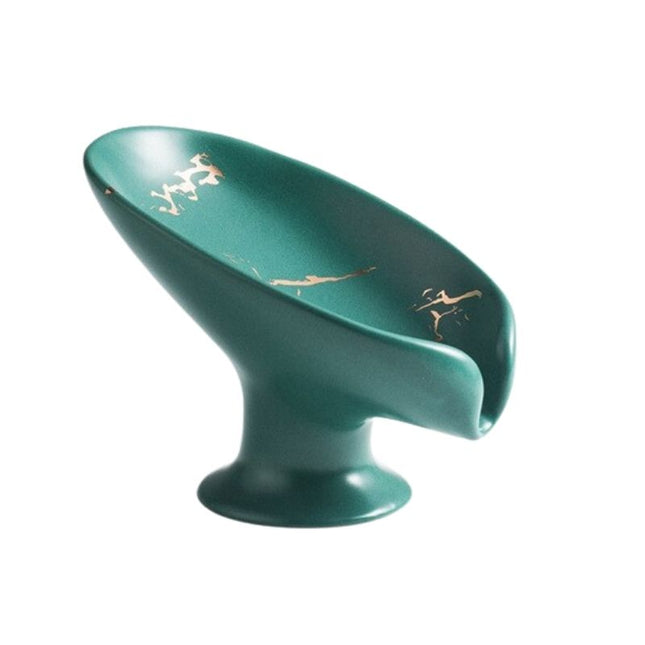 Elegancka mydelniczka z efektem marmuru