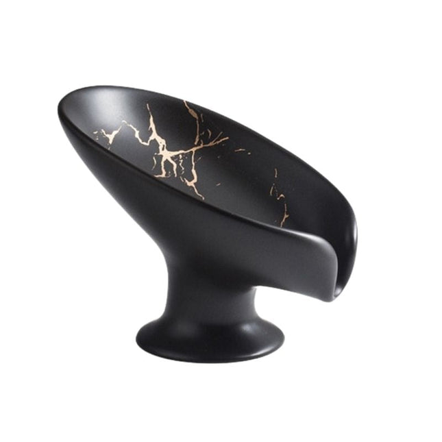 Elegancka mydelniczka z efektem marmuru