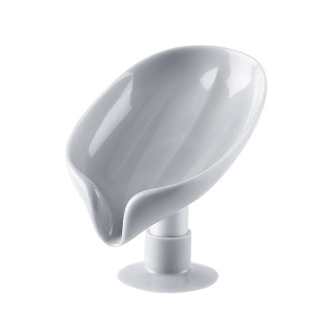 Ociekowa mydelniczka w kształcie liścia