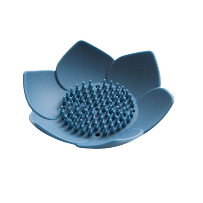 Silikonowa mydelniczka w kształcie lotosu