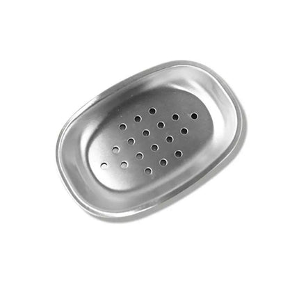 Prosta mydelniczka ze stali nierdzewnej