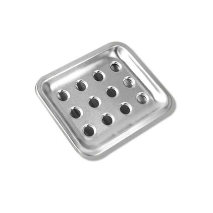 Prosta mydelniczka ze stali nierdzewnej