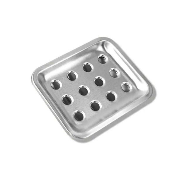 Prosta mydelniczka ze stali nierdzewnej