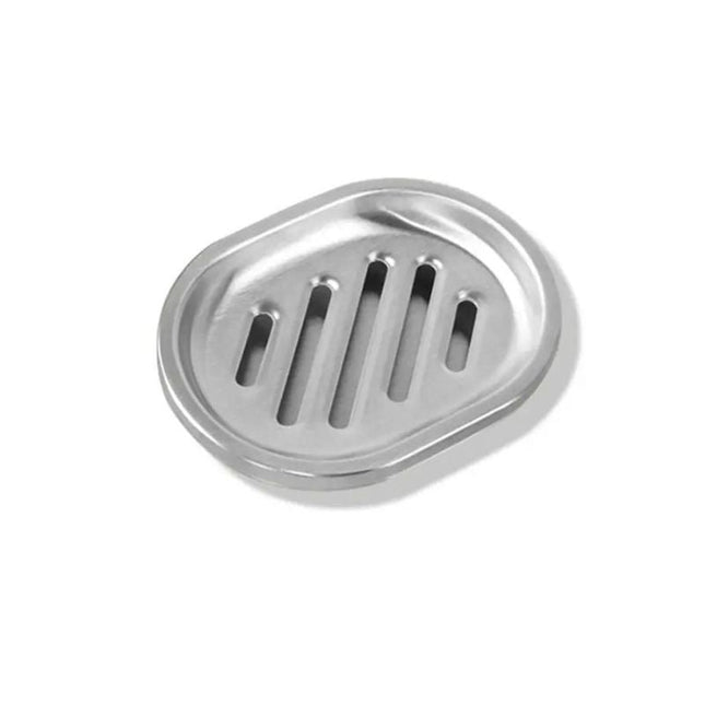 Prosta mydelniczka ze stali nierdzewnej