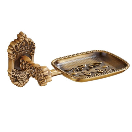 Antyczna mydelniczka ścienna w stylu retro