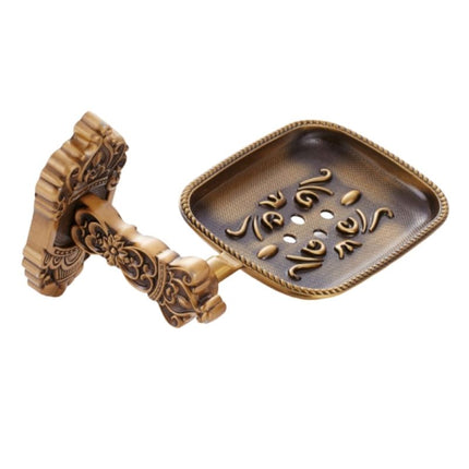 Antyczna mydelniczka ścienna w stylu retro