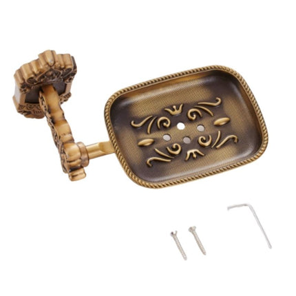 Antyczna mydelniczka ścienna w stylu retro