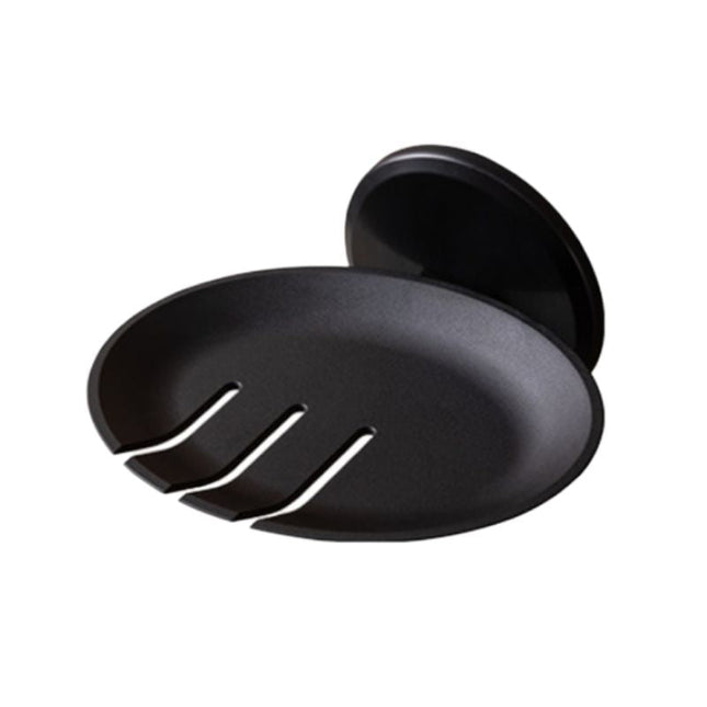 Nowoczesna mydelniczka ścienna z ociekaczem