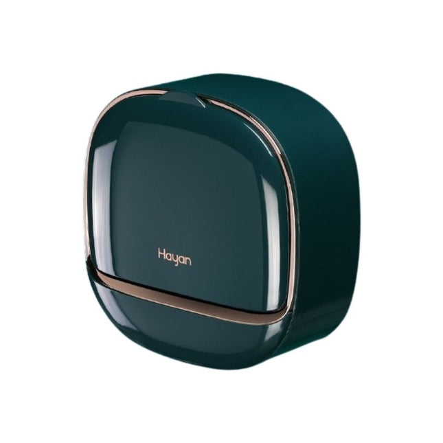 Nowoczesna mydelniczka naścienna z pokrywką