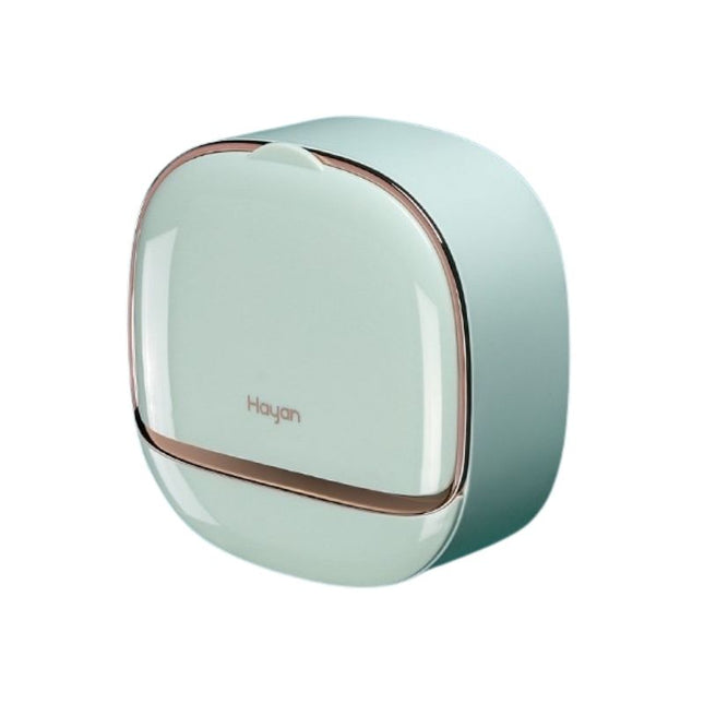 Nowoczesna mydelniczka naścienna z pokrywką