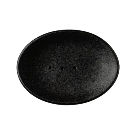 Owalna mydelniczka ceramiczna z otworami