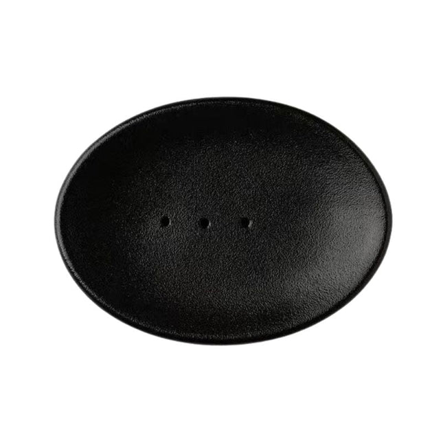 Owalna mydelniczka ceramiczna z otworami