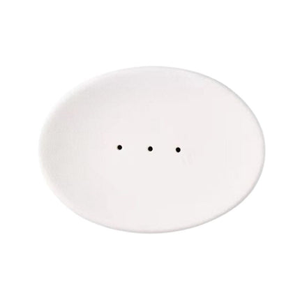 Owalna mydelniczka ceramiczna z otworami