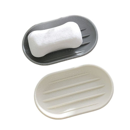 Dwuczęściowa mydelniczka plastikowa z ociekaczem