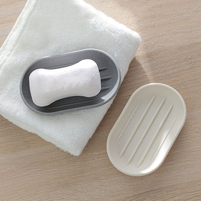 Dwuczęściowa mydelniczka plastikowa z ociekaczem