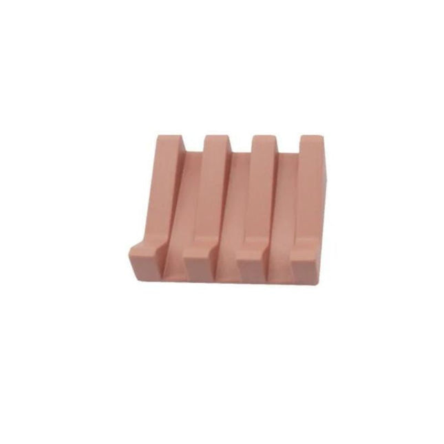 Nowoczesna silikonowa mydelniczka z ociekaczem