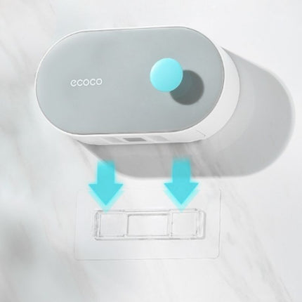 Designerska mydelniczka ścienna z ociekaczem