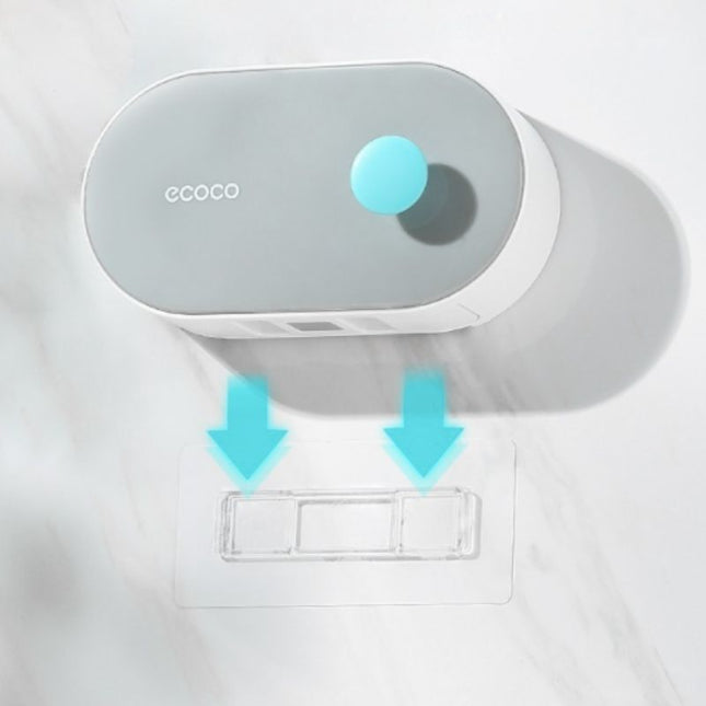 Designerska mydelniczka ścienna z ociekaczem