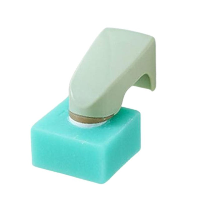 Magnetyczny uchwyt ścienny na mydło zielony