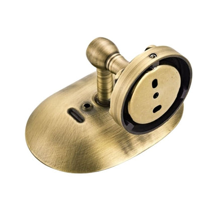 Mosiężna mydelniczka ścienna w stylu vintage