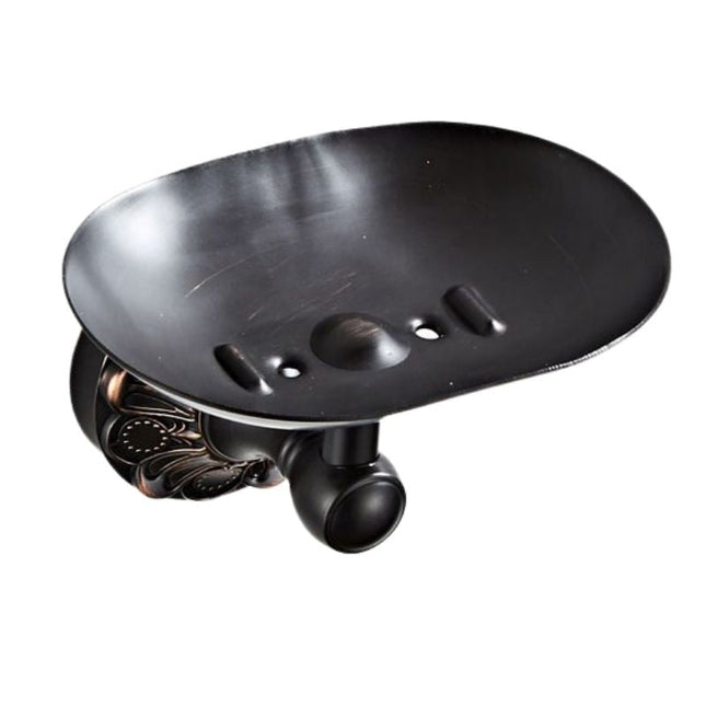 Mosiężna mydelniczka ścienna w stylu vintage